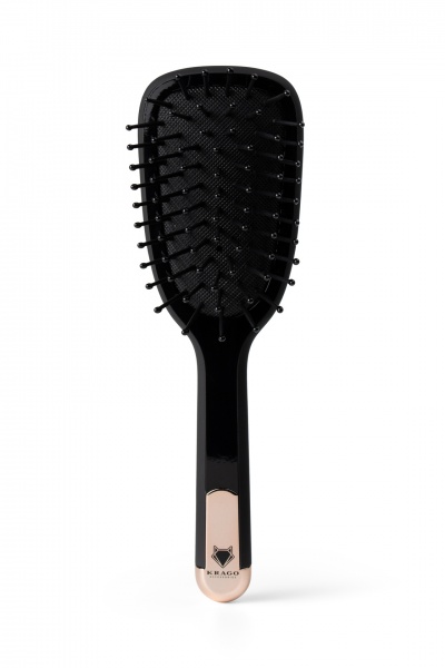 Гребінець KRAGO Rose Gold маленький овал br-rg-008