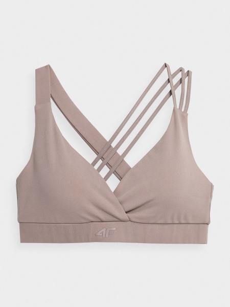 Бра 4F SPORT BRA F032 4FSS23USBAF032-82S р.L рожевий
