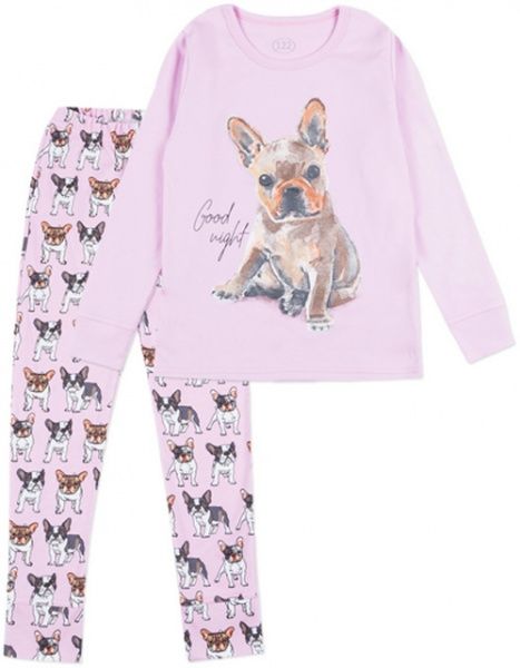 Пижама для девочек Фламинго р.152 сиреневый 240-222 