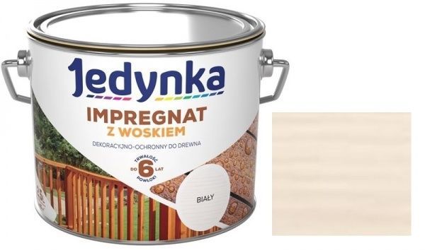 Антисептик Jedynka Impregnat білий мат 2,5 л