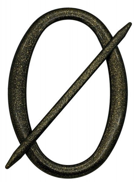 Декор Овал 180х125 мм старое золото D0001-15 MISLT