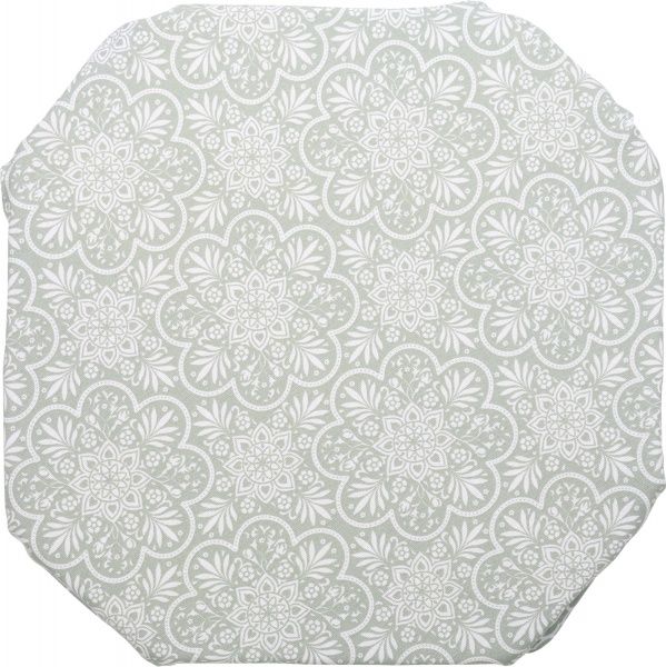 Чохол для стільця Агата Мереживо верде на застібці 33х33 см La Nuit