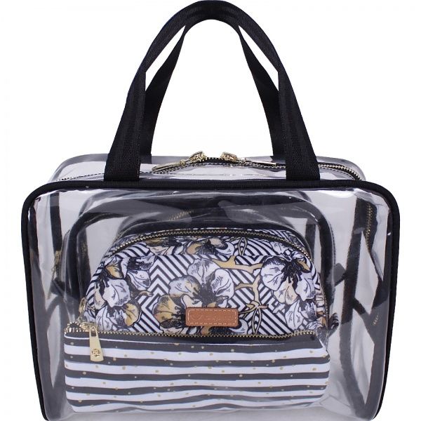 Набір косметичок Bagland 7 л прозорий 5 в 1 суб.857 (72230) 