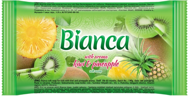 Мыло Bianca Bianca С ароматом киви и ананаса 140 г
