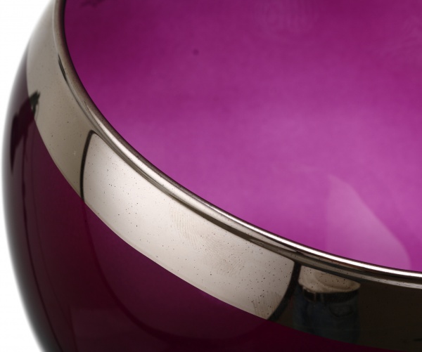 Ваза Wrzesniak Glassworks Semisphere 16,3 см вересковый 