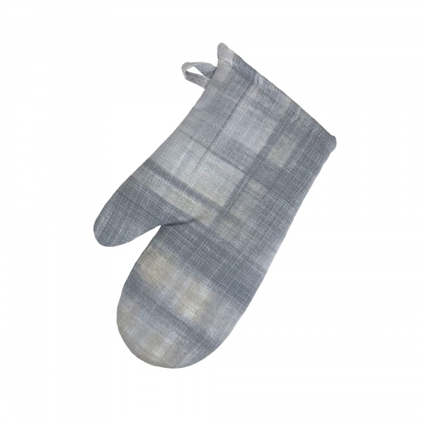 Прихватка-варежка Paris Клеточка 13x36 см графит La Nuit 