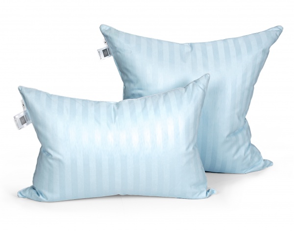 Подушка хлопковая 1292 Valentino Hand Made мягкая 50х70 см (2200001538078) MirSon 50x70 голубой