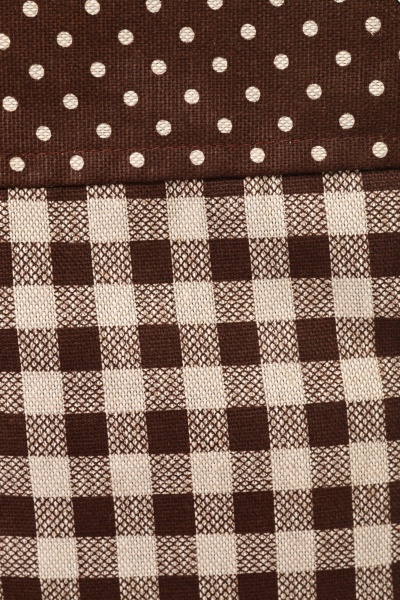 Рукавиця Lucy клітинка 21x36 см коричневий La Nuit 