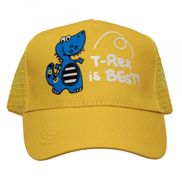 Бейсболка Devilon 3-8 лет р.48-54 желтый 518905 