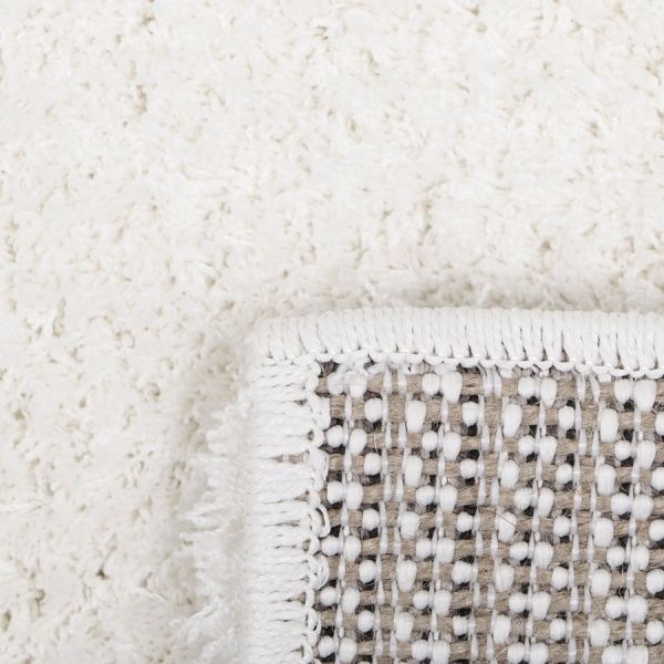 Килим Ozkaplan Karpet Gold Shaggy білий 0,6x1,1 м