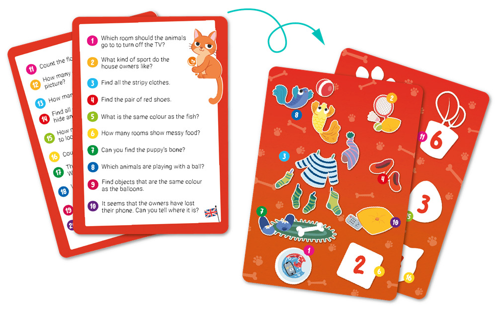 Пазл DoDo Питомцы дома, 60 элементов 300661