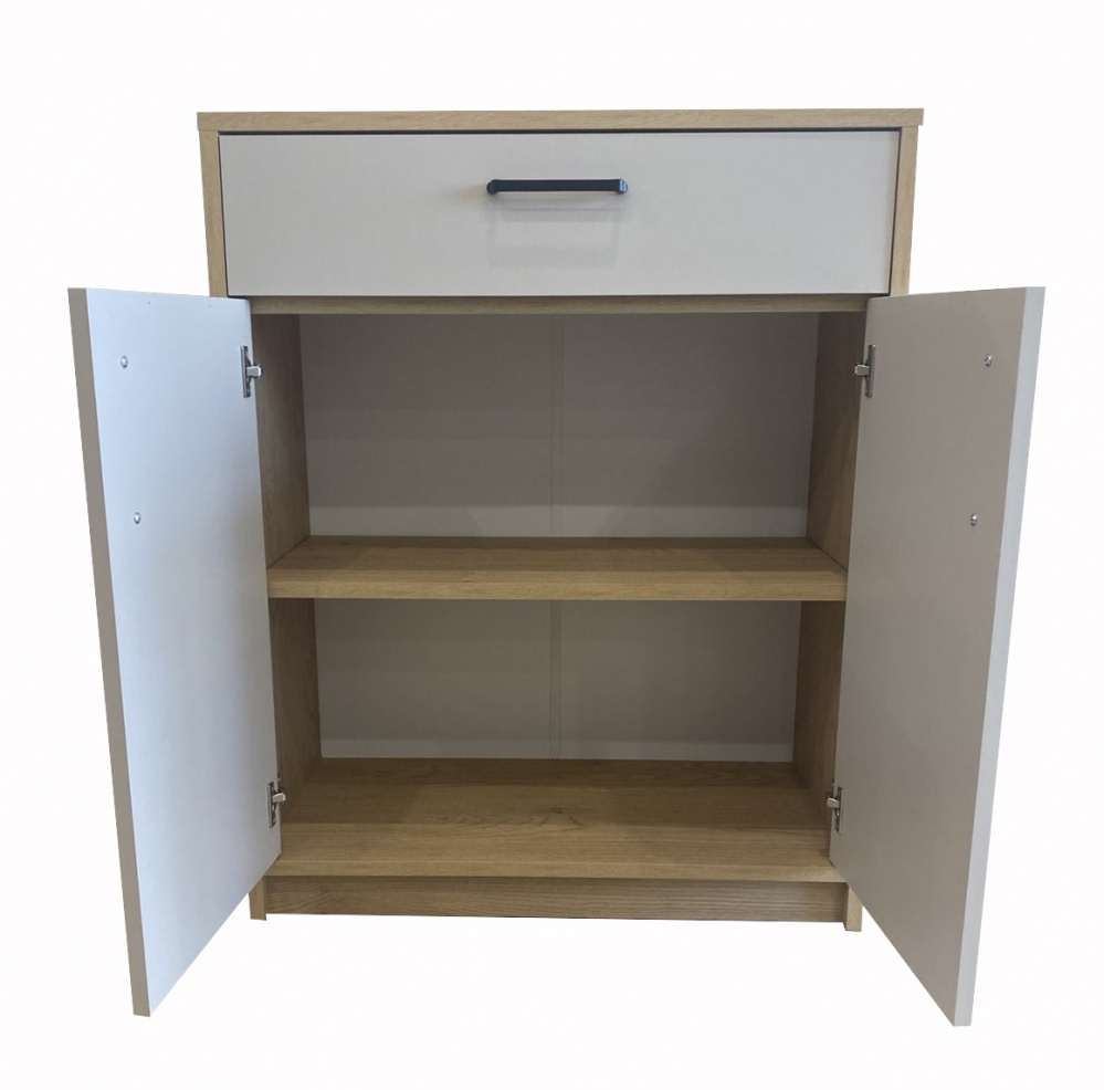 Комод Kartissa Матера 710x883x354 мм дуб кремона торро/кашемір (М-КМ 1ш/2д/к)