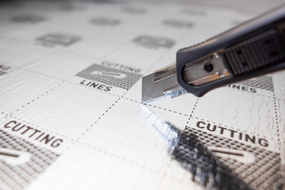 Подложка изоляционная AFIRMAX Solid Step Professional 1мм /6 кв.м