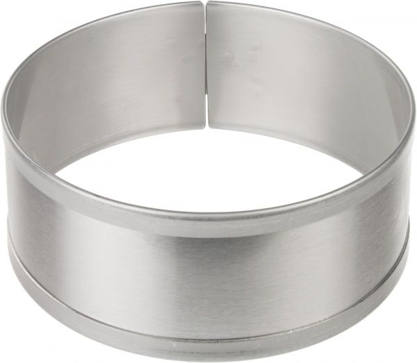Кільце для формування страви Обичайка 140х60 мм d140 мм нержавіюча сталь