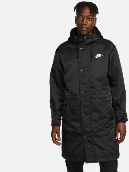 Куртка-парка Nike M NK CLUB STADIUM PARKA FB7320-010 р.XL чорний