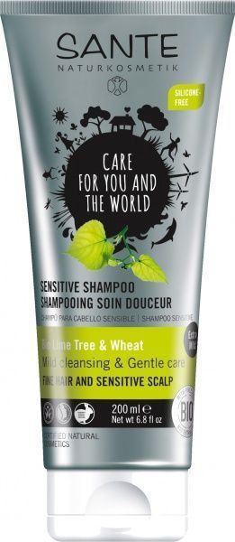 Шампунь Sante зміцнюючий для тонкого волосся Липа 200 мл
