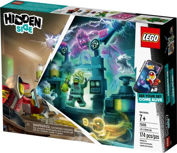 Конструктор LEGO Hidden Side Примарна лабораторія Джей Бі 70418