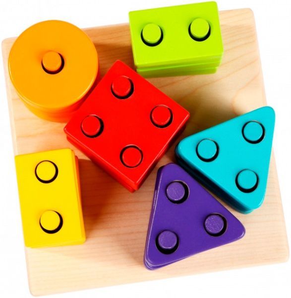 Іграшка розвивальна Cubika Геометричний сортер