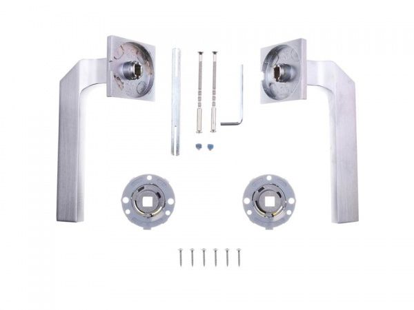 Ручка дверная Linea Cali Giro 024 матовый хром