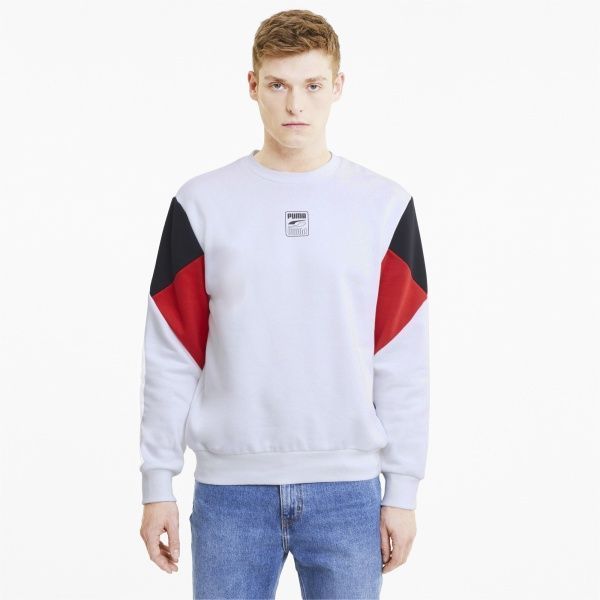 Джемпер Puma Rebel Crew Small Logo 58489102 р. XL білий