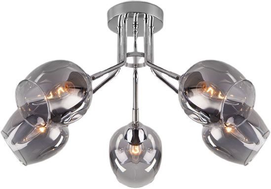 Люстра стельова Strotskis Marci 5x40 Вт E27 хром 30164/5