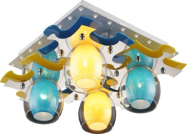 Люстра потолочная Altalusse 4x40 Вт E14 белый INL-9319C-04 