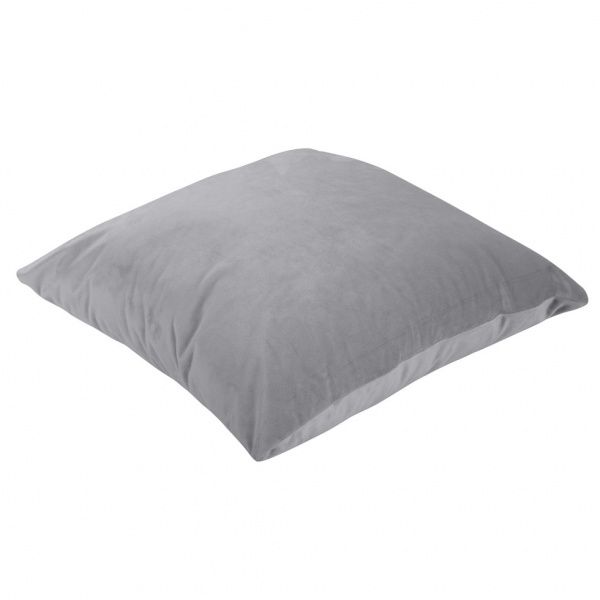 Подушка декоративна Velour 45x45 см сірий Decora textile 
