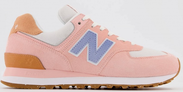 Кроссовки New Balance TEXTILE WL574RB2 р.38 розовый