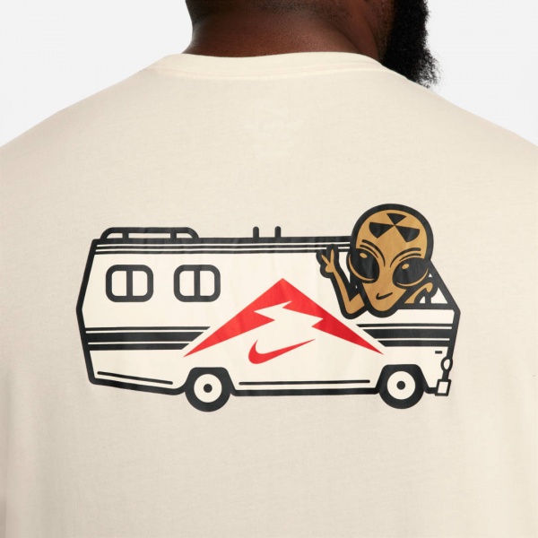 Футболка Nike M NK DF TEE TRAIL FJ2354-113 р.M бежевый