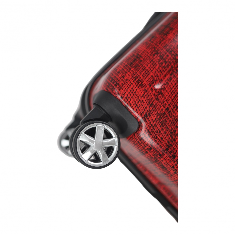 Валіза Compass №900 L бордовий 53x31,5x76 см