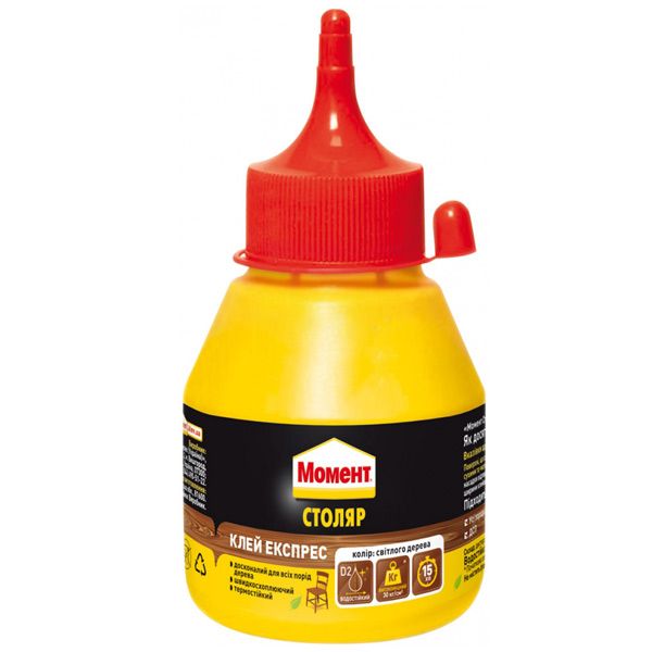 Клей для деревини Момент Столяр 125 г