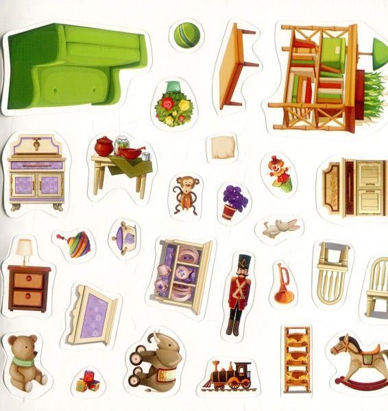 Книга «Багаторазовi налiпки. У будинку» 978-966-936-673-3