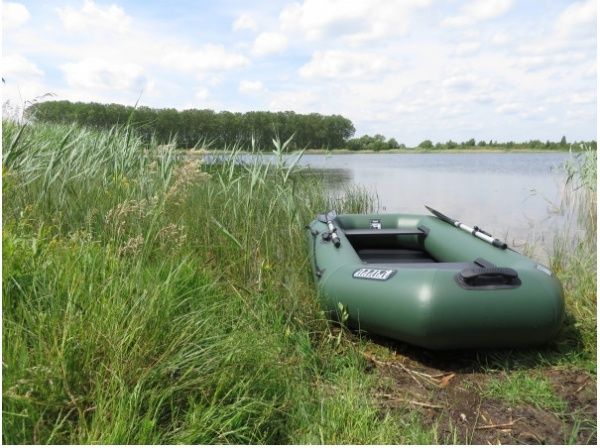Лодка надувная Ладья гребний ЛТ-310СТБ зеленый