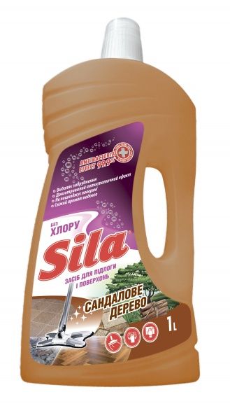 Средство для мытья пола Sila Сандаловое дерево 1 л