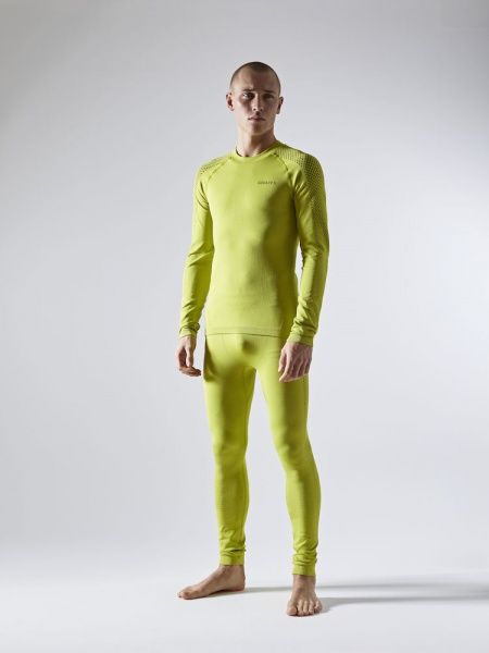 Футболка з довгим рукавом Craft ADV WARM FUSEKNIT INTENSITY LS M 1909732-503995 L сіро-жовтий