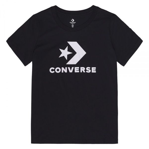 Футболка Converse Star Chevron Center Front Tee 10018569-A02 р.M чорний