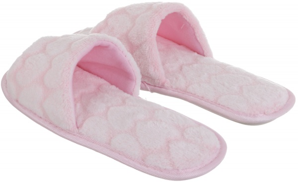 Капці домашні La Nuit Серця р. 38/39 рожевий sainty/hearts/pink 