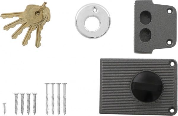 Дверний замок вхідний MF603 сірий