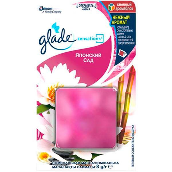 Змінний аромаблок Glade Sensations Японський сад 8 г