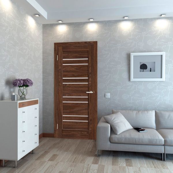 Дверное полотно ОМиС Rino 01 G ПО 800 мм дуб такома 