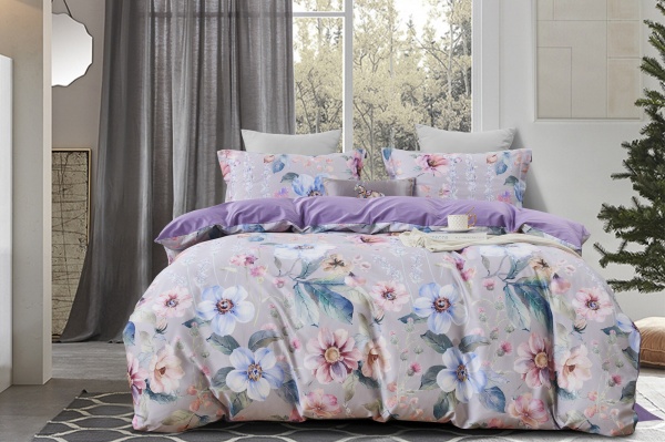 Комплект постільної білизни Todi сімейний різнокольоровий La Nuit 