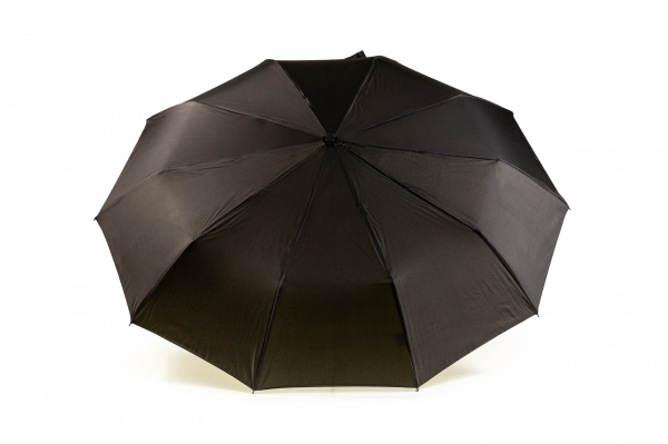 Парасолька KRAGO з подвійним куполом жовта чорно-жовтий 