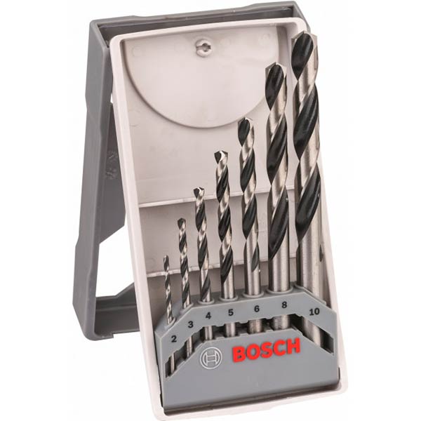 Набор сверл Bosch HSS PointTeQ Mini X-Line 49 мм 2-10 мм 7 шт. 2608577347
