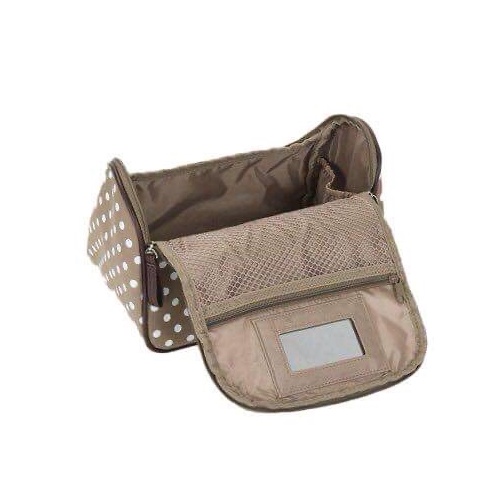 Косметичка REED Tiffany 7882 22.5x14x14.5 см коричневий із білим 