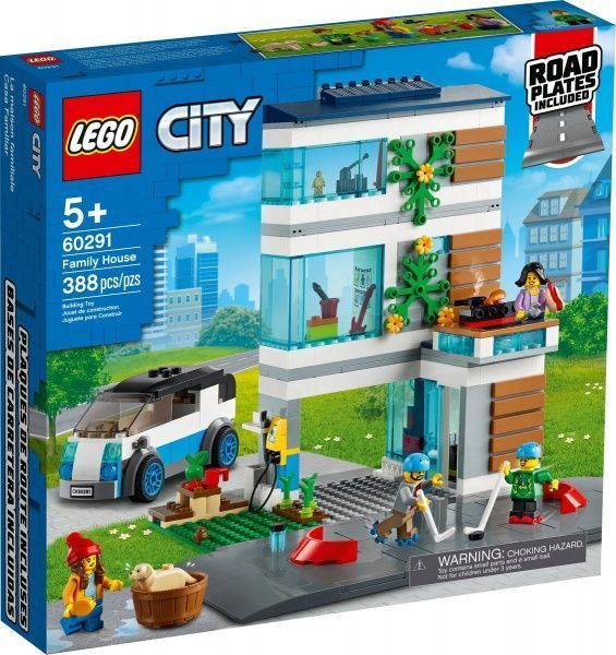 Конструктор LEGO City Современный семейный дом 60291
