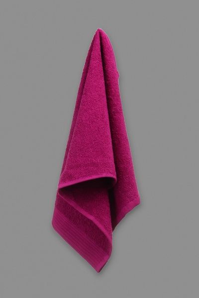 Полотенце махровое ОЕ 33x70 см бордовый UP! (Underprice) 