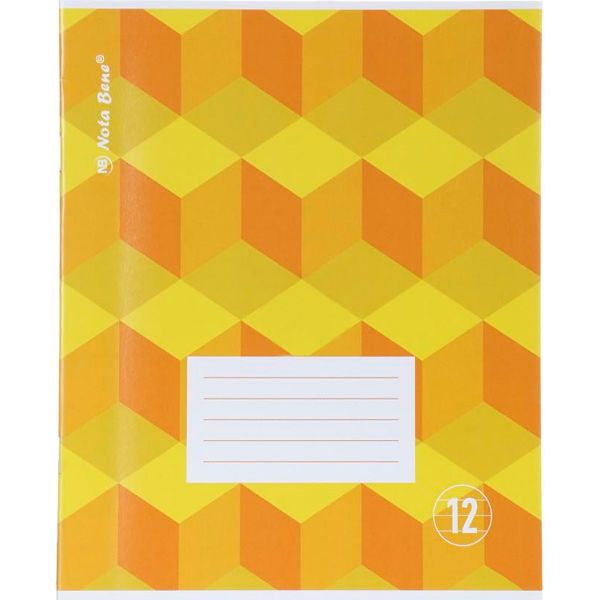 Тетрадь школьная 12 листов в линию 2 Nota Bene