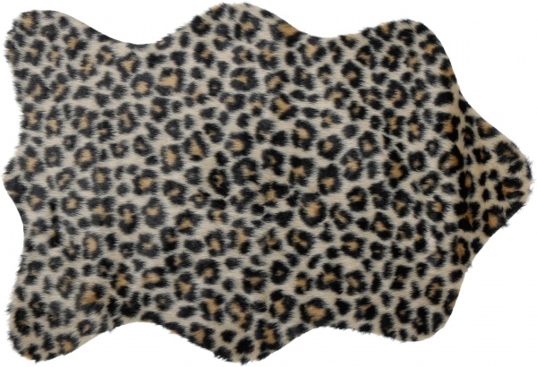 Килим KM 60х90 см искусственный мех Animal print полиэстер