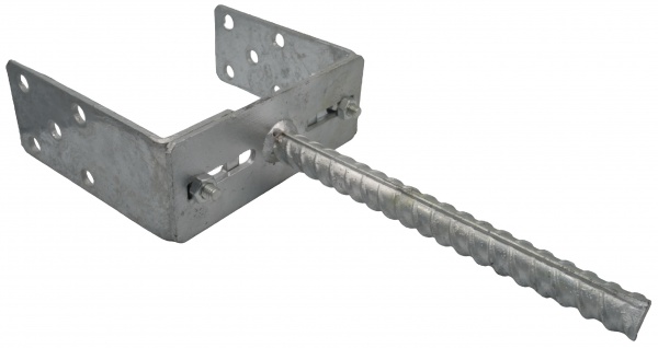 Опора колонны заливная U-образная 60-200 мм 1 шт. 