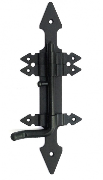 Засув гаражний СУ2 360x140 мм Aspect 90016435 чорний